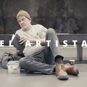 The Artist as played by actor Colin Reeves