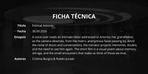 Ficha Técnica de Estimat Antonio